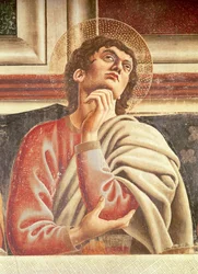 La Última Cena, (detalle) de Santo Tomás